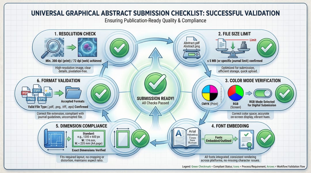 Universal graphical abstract checklist