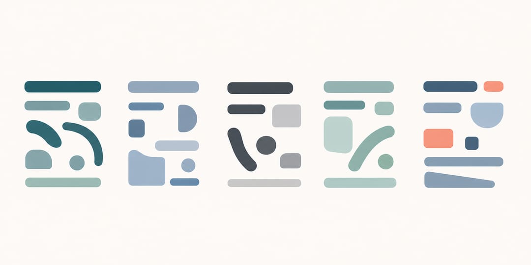 Abstract sans-serif typeface specimens for scientific figures