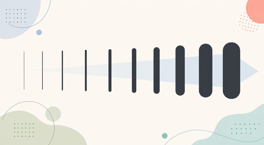 Font weight and contrast progression for accessible figures