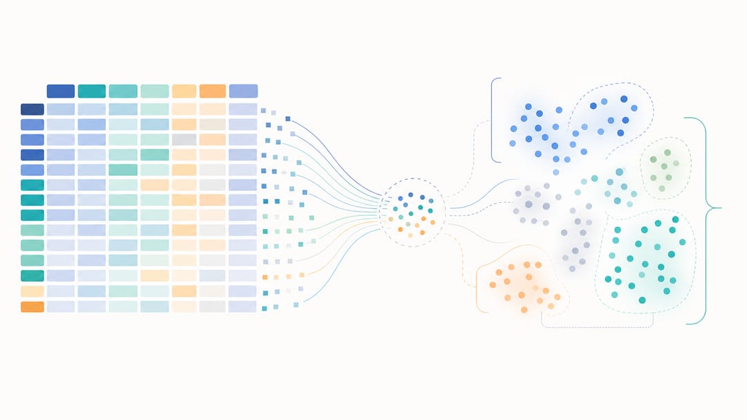 Rohe CSV-Daten werden im Tool für wissenschaftliche Visualisierung von SciDraw AI in strukturierte Datenpunkte umgewandelt