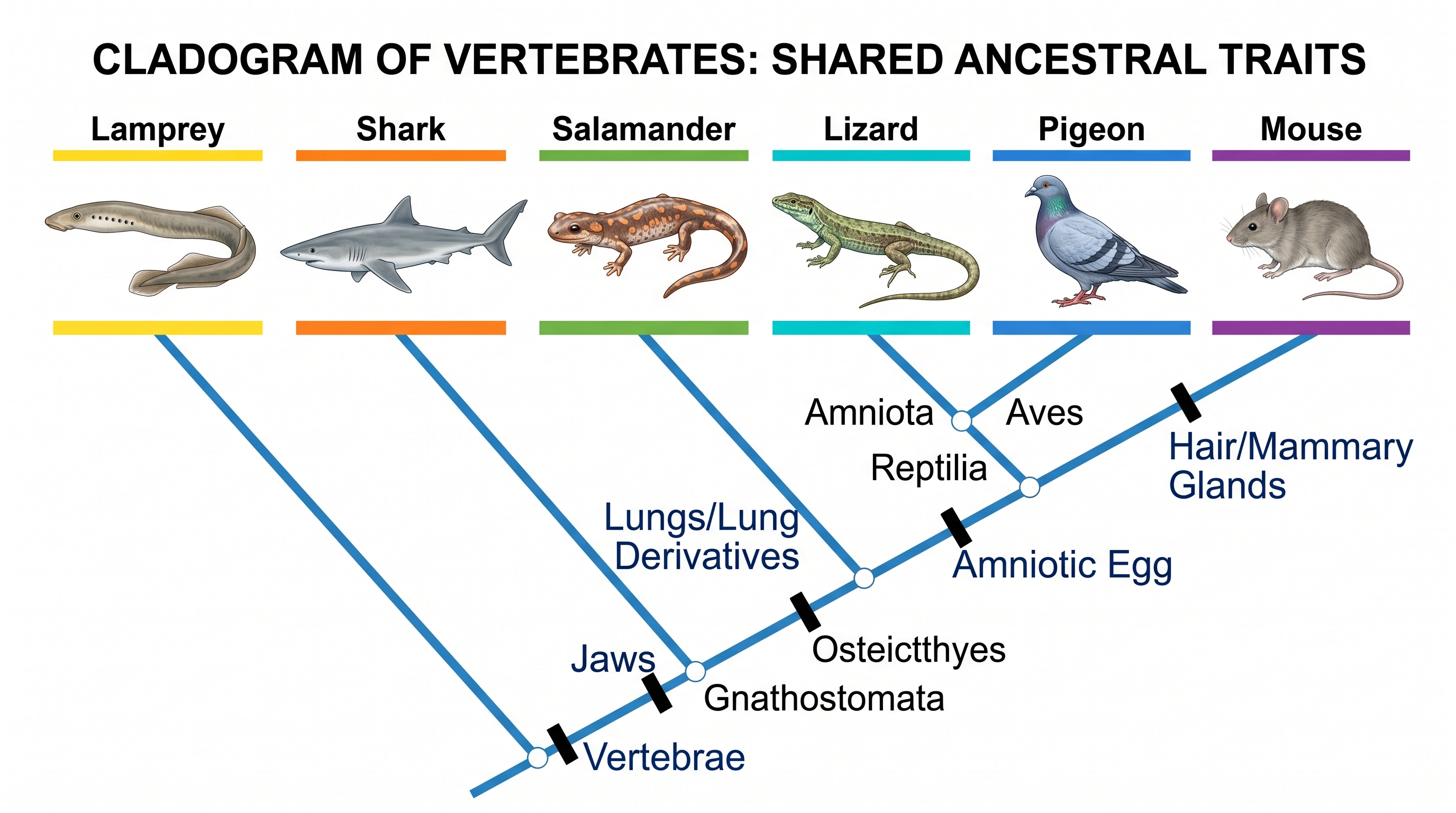 Creatore di Cladogrammi — Costruisci cladogrammi etichettati e alberi filogenetici dal testo.