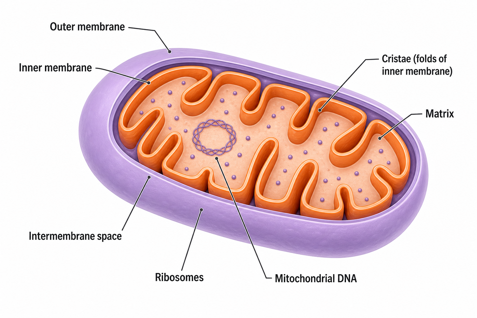 Creador de Diagramas de Mitocondria con IA