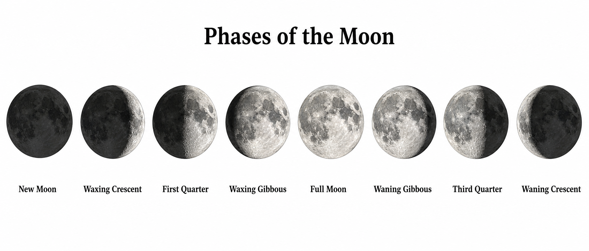 Creatore IA di diagrammi delle fasi lunari